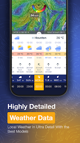 Screenshot 6 for Ventusky Weather Maps Radar MOD APK  v36.2 (Premium Unlocked) Android