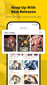 Screenshot 4 for WebComics Webtoon Manga MOD APK v3.4.41 (All Content Unlocked) Android