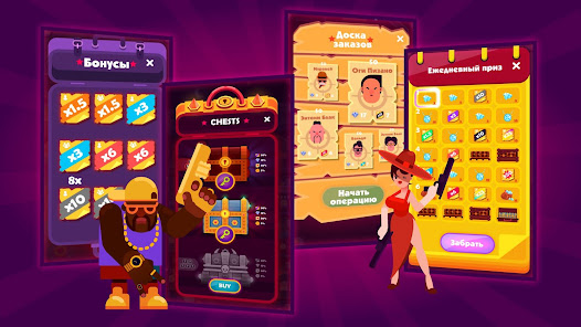 Screenshot 6 for Idle Mafia Tycoon Simulator MOD APK v0.5.0 (Unlimited Money Diamonds) Android