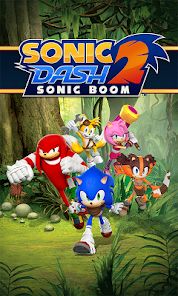 Screenshot 1 for Sonic Dash 2 Sonic Boom Mod APK 3.12.0 (money) Android