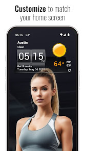 3D Sense Clock Weather APK v7.20.2 (Premium) Android screenshot