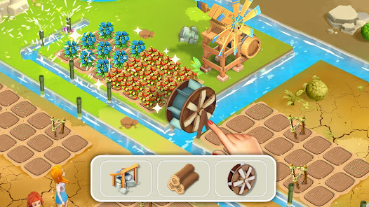 Screenshot 3 for Island Farm Adventure MOD APK 1.20.01.5086 (Unlimited Money) Android