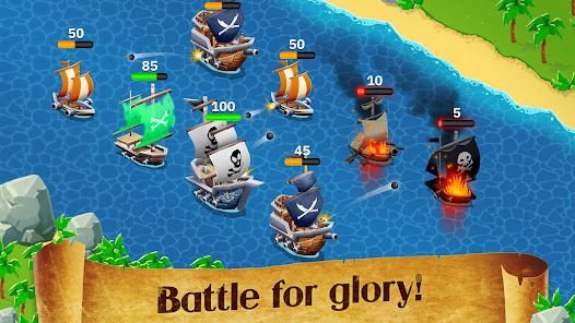 Screenshot 3 for Idle Pirate Tycoon MOD APK 1.19.0 (Unlimited Money) Android