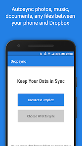 Screenshot 1 for Dropsync Autosync for Dropbox MOD APK 6.3.3 (Premium Unlocked) Android
