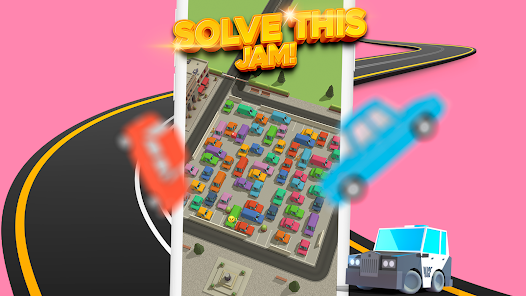 Screenshot 5 for Parking Jam 3D MOD APK 194.1.1 (Unlimited Money) Android