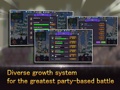 Screenshot 8 for Idle Tank DPS and Healer MOD APK 1.719 (God Mode) Android