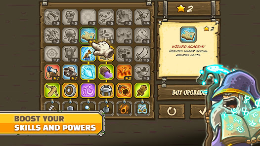 Screenshot 6 for Kingdom Rush Frontiers TD MOD APK 6.1.24 (Unlimited Diamonds Unlocked) Android