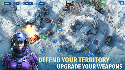 Screenshot 6 for Defense Legend 5 Survivor TD MOD APK v1.0.67 (Unlimited Gem) Android