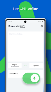 Screenshot 4 for iTranslate Translator MOD APK v7.0.8 (Premium Unlocked) Android