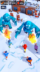 Screenshot 3 for Frost Land Survival MOD APK 1.30.8 (Unlimited Money Fast Build) Android