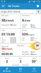 Screenshot 6 for Ski Tracker MOD APK 3.4.00 (Premium Unlocked) Android