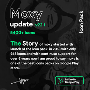 Moxy Icon Pack APK v22.9 (Patched) Android screenshot