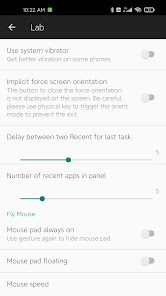 Screenshot 3 for Micro Gesture MOD APK 5.7.7 (Premium Unlock) Android