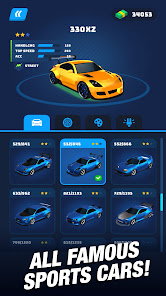 Screenshot 2 for Race Master 3D Car Racing MOD APK 5.0.0 (Unlimited Money) Android