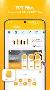 Screenshot 5 for PPTX Word PDF All Office MOD APK 3.0.9 (Premium Unlocked) Android