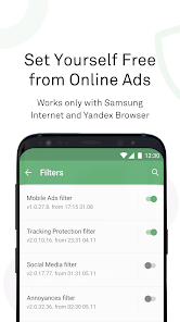 Screenshot 1 for AdGuard Content Blocker MOD APK 4.7.11 (Premium Unlocked) Android