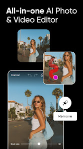Screenshot 1 for Picsart Photo Video Editor APK v25.6.4 (premium) Android