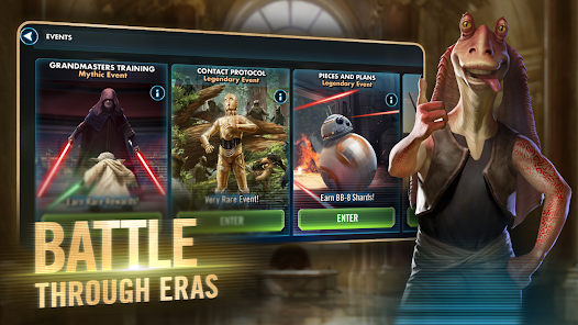 Screenshot 6 for Star Wars Galaxy of Heroes MOD APK 0.33.1484006 (God Mode Always Turn) Android