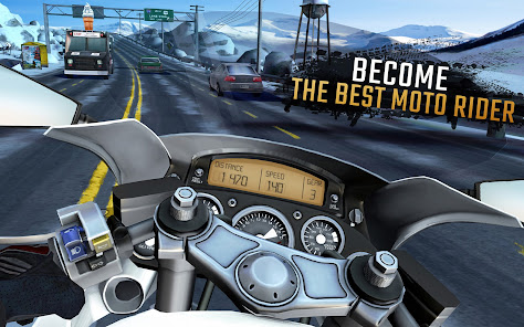 Screenshot 5 for Moto Rider GO Highway Traffic Mod APK 1.92.2 (money) Android