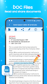 Screenshot 3 for PPTX Word PDF All Office MOD APK 3.0.9 (Premium Unlocked) Android