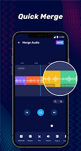 Screenshot 6 for Audio Editor Music Editor MOD APK 1.01.61.1211 (VIP Unlocked) Android