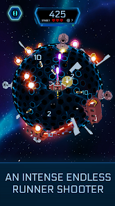 Galaxy Swirl Hexa Endless Run MOD APK 1.5 (Free Purchase) Android screenshot