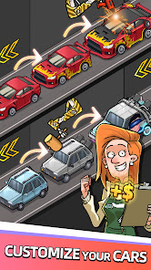Screenshot 6 for Used Car Tycoon Game MOD APK 23.7.6 (Unlimited Money VIP) Android