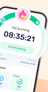 Screenshot 2 for GoFasting Intermittent Fasting VIP APK 1.02.72.0221 Android