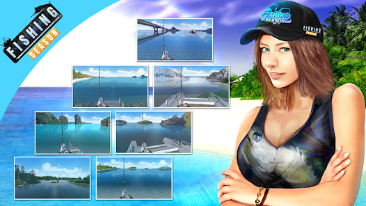 Screenshot 5 for Fishing Season River To Ocean MOD APK v1.12.8 (Damage Multiplier) Android
