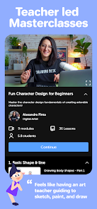 Screenshot 7 for Drawing Desk Draw Paint Art MOD APK 8.1.0 (Premium Unlocked) Android