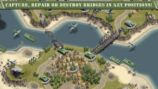Screenshot 6 for 1944 Burning Bridges Premium MOD APK 1.5.3 (Unlimited Money) Android