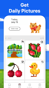 Screenshot 6 for Pixel Art color by number MOD APK 8.10.1 (Unlocked) Android