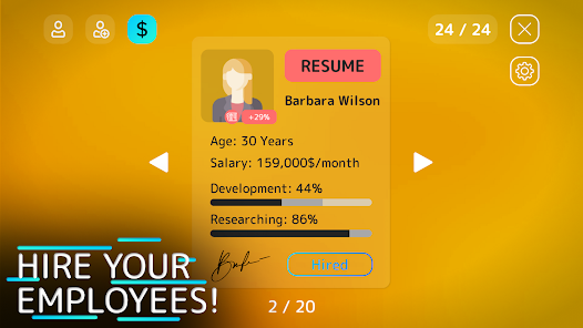 Screenshot 8 for PC Tycoon 2 computer creator MOD APK 1.1.25 (Unlocked) Android