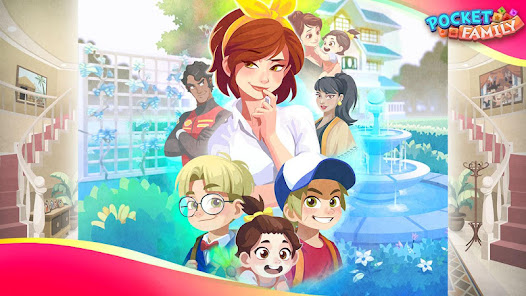 Screenshot 8 for Pocket Family Dreams My Home MOD APK v1.1.5.42 (Unlimited Money) Android