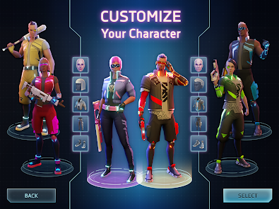 Screenshot 8 for Cyberika Action Cyberpunk RPG APK 1.2.1 Android