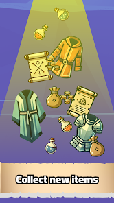 Screenshot 3 for Mage Legends Wizard Archer MOD APK 1.6.14 (God Mode One Hit Coins) Android