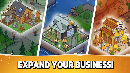 Screenshot 3 for Idle Distiller Tycoon Factory MOD APK 2.95.5 (Unlimited Gems) Android