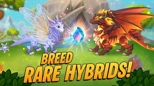 Screenshot 4 for DragonVale Hatch Dragon Eggs MOD APK 4.30.0 (Free Shopping) Android