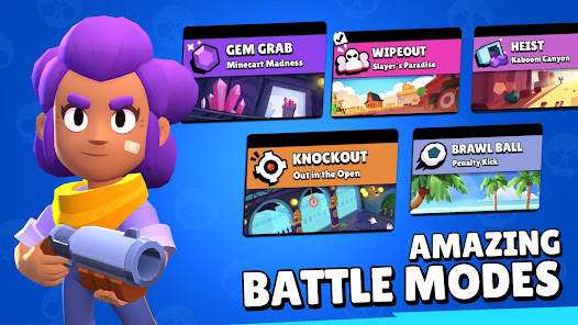 Screenshot 2 for Brawl Stars Mod APK 51.248 (money) Android