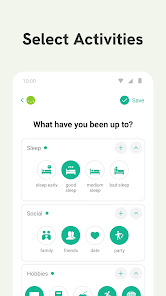 Screenshot 3 for Daylio Journal Mood Tracker MOD APK 1.56.0 (Premium Unlocked) Android