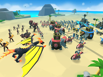 Screenshot 8 for Epic Battle Simulator 2 MOD APK 1.6.80 (Unlimited Money Mega Menu) Android
