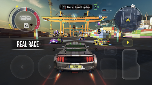 Screenshot 2 for Turbo Tornado Open World Race MOD APK 0.4.2 (Unlimited Money No Ads) Android