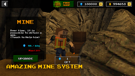 Screenshot 6 for Pixel Z Gunner 3D MOD APK 5.3.5 (God Mode One Hit Ammo) Android