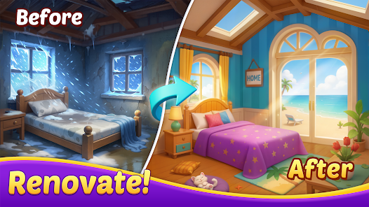 Matchington Mansion Mod APK 1.192.0 (money) Android screenshot