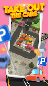 Screenshot 1 for Parking Jam 3D MOD APK 194.1.1 (Unlimited Money) Android