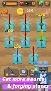 Screenshot 7 for Merge Sword MOD APK 1.9.6 (Instant Achievement Reward) Android