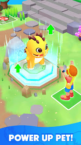 Screenshot 2 for Monster Pocket Run Building MOD APK 0.4.5 (Free Upgrades) Android