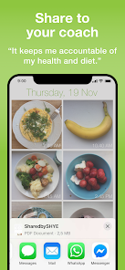 Screenshot 5 for Food Diary See How You Eat App MOD APK 3.2.12 (Premium Unlocked) Android