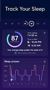 Screenshot 8 for Better Sleep Sleep tracker Mod APK 11.16 (Premium) Android