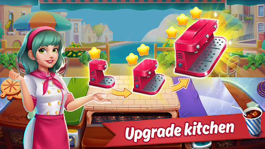 Screenshot 4 for Food Island Cook Restaurant MOD APK 1.0.8 (Unlimited Money Energy) Android